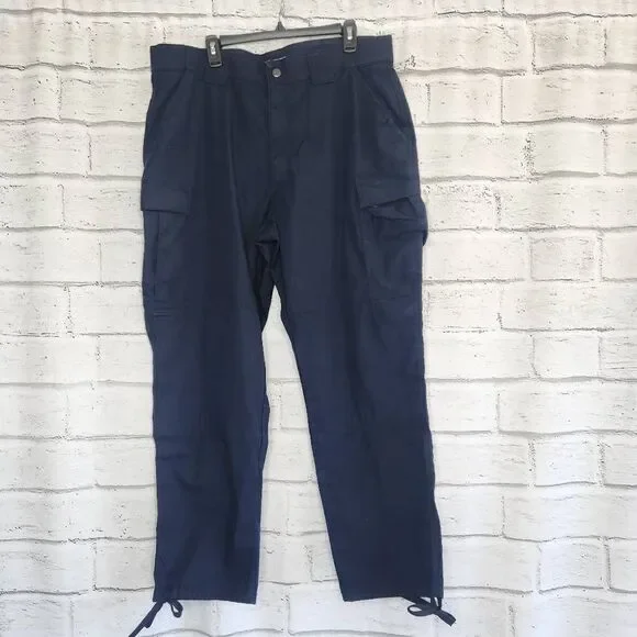 5.11 Tactical Taclite TDU Pant Dark Navy Mens XL Waist 39.5-43 Cargo Uniform - Picture 2 of 12
